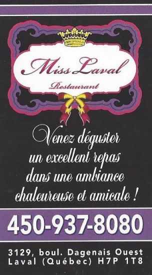 Restaurant Miss Laval